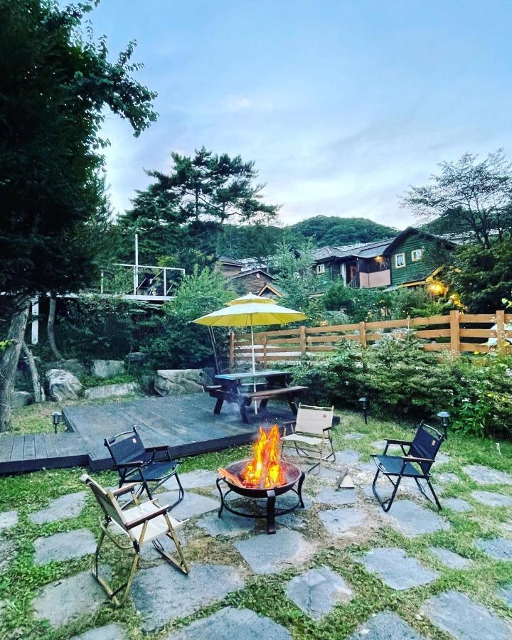 Honey Bear Pension Pyeongchang Exterior foto