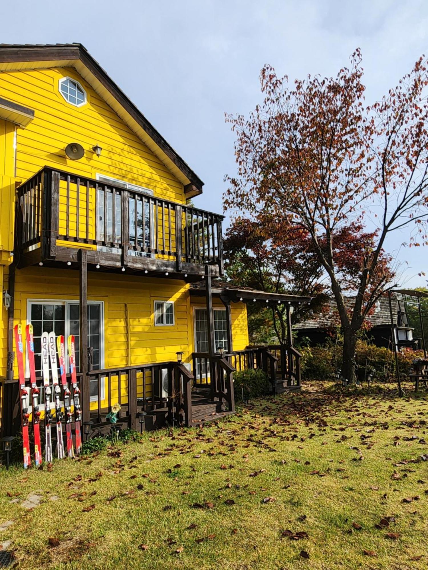Honey Bear Pension Pyeongchang Exterior foto